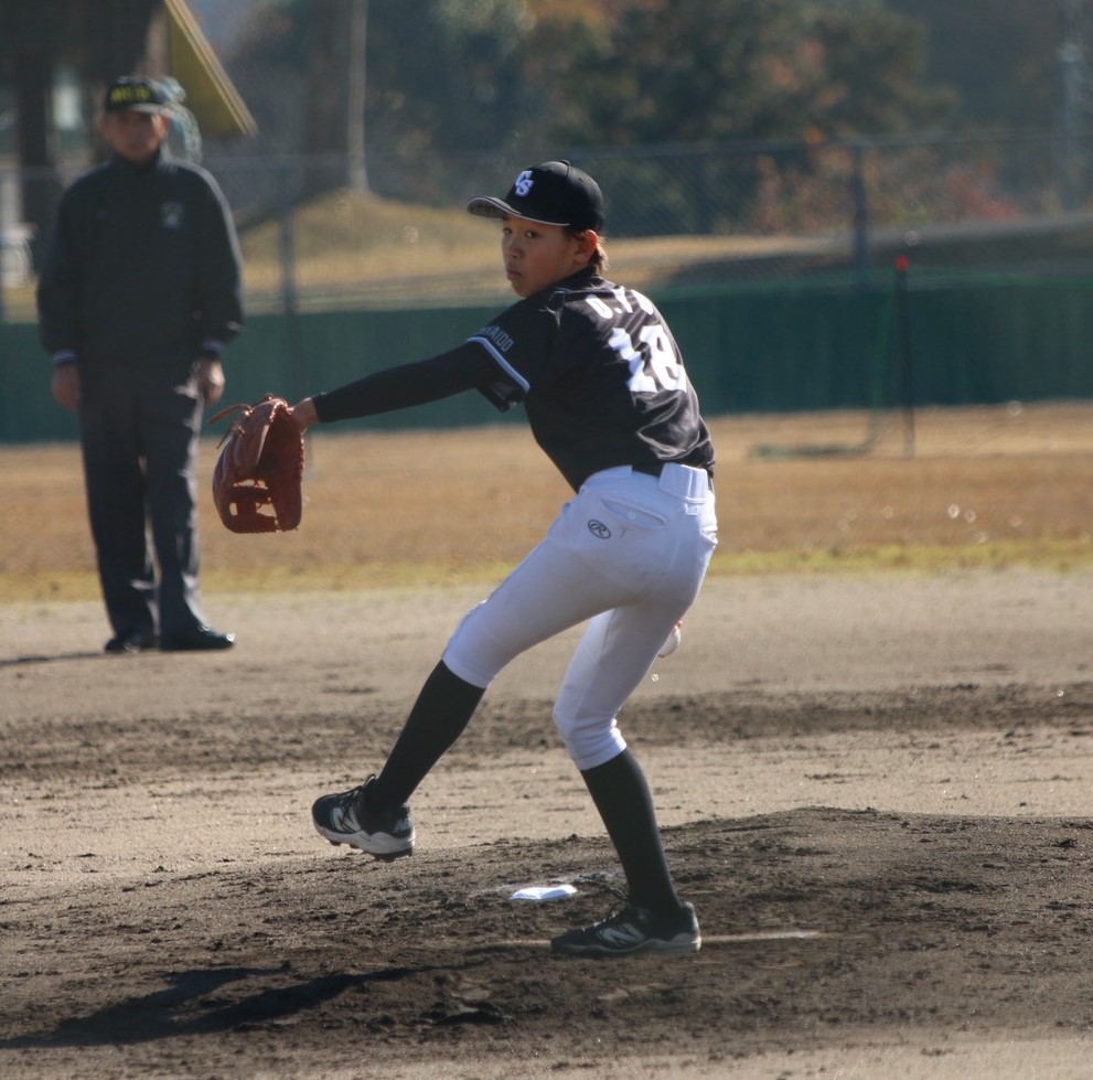 初戦、好投を見せた奥山投手