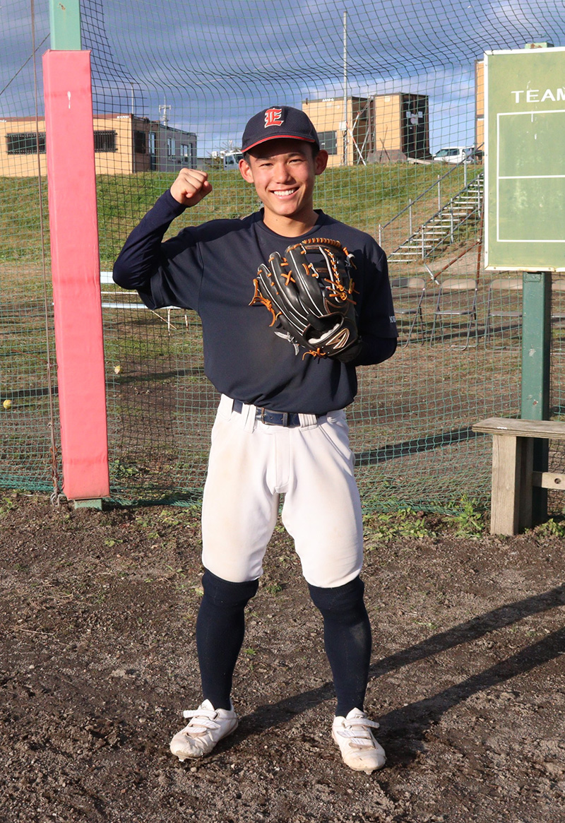 主将の城間（恵庭）