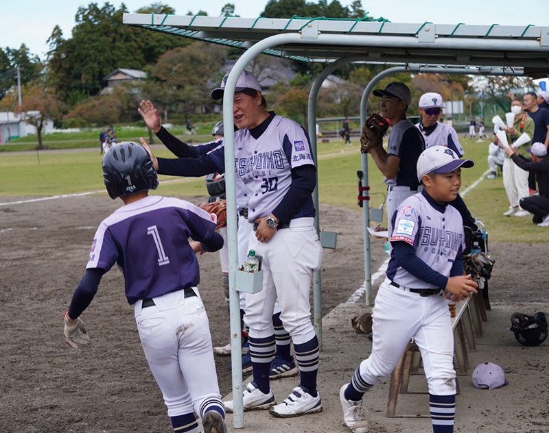 写真・余市強い子野球提供