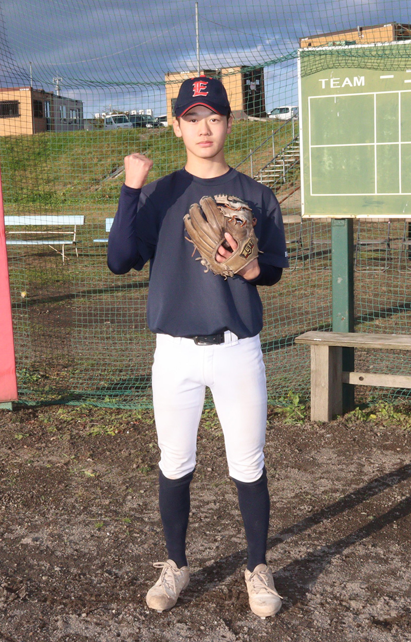 北海道選抜にも選ばれた中川（恵庭）