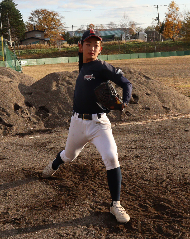 村田投手（恵庭）