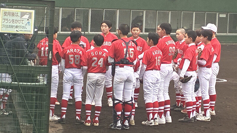 【速報】北海道チャンピオンシップ選抜、8–1で初戦快勝！ 