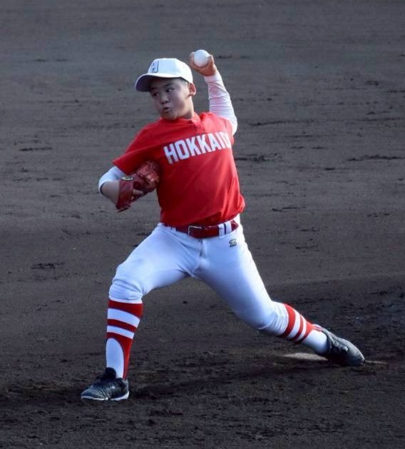 中川投手（北海道選抜）