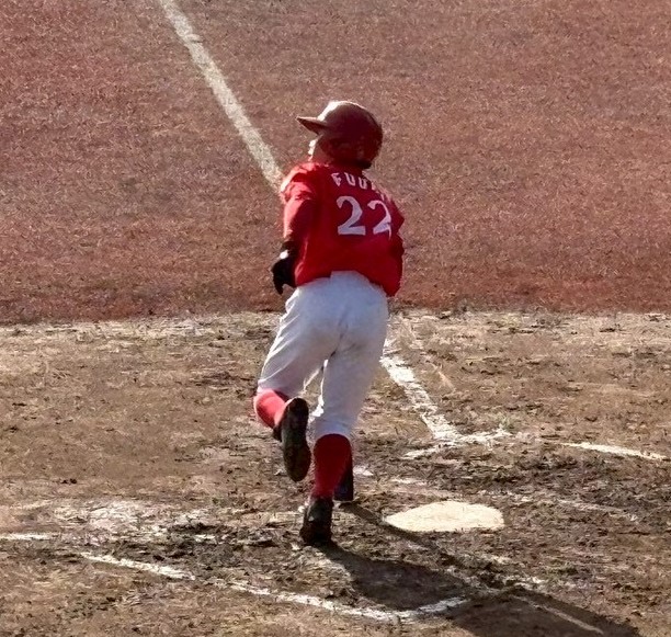 二試合で3本本塁打を放った松野（札幌選抜）