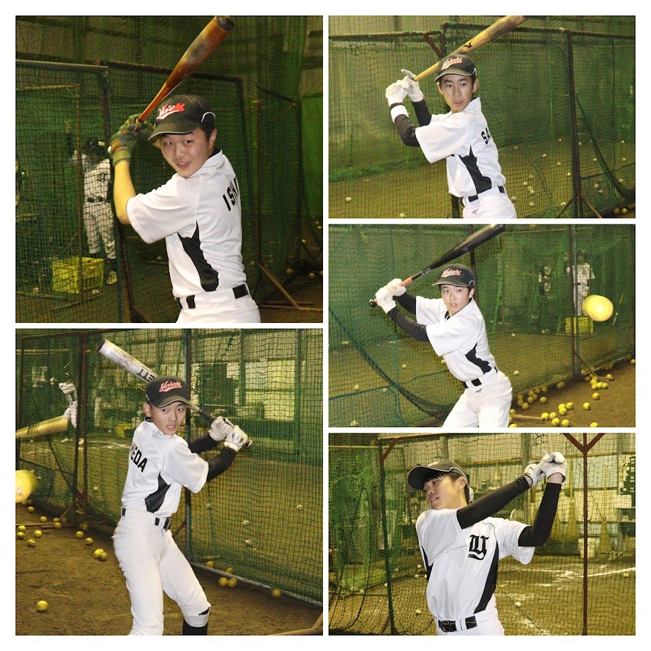 打撃練習に力を入れる余市ナイン