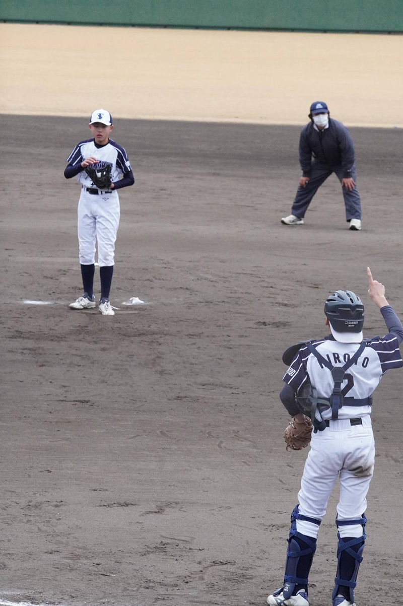 最後締める苫選バッテリー(清水ー神）