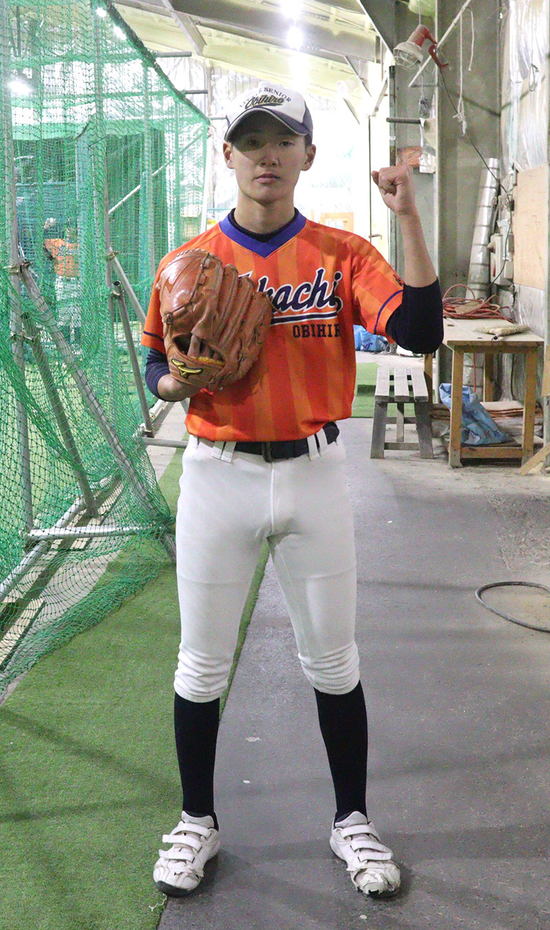 栩内巧太投手（とかち帯広）