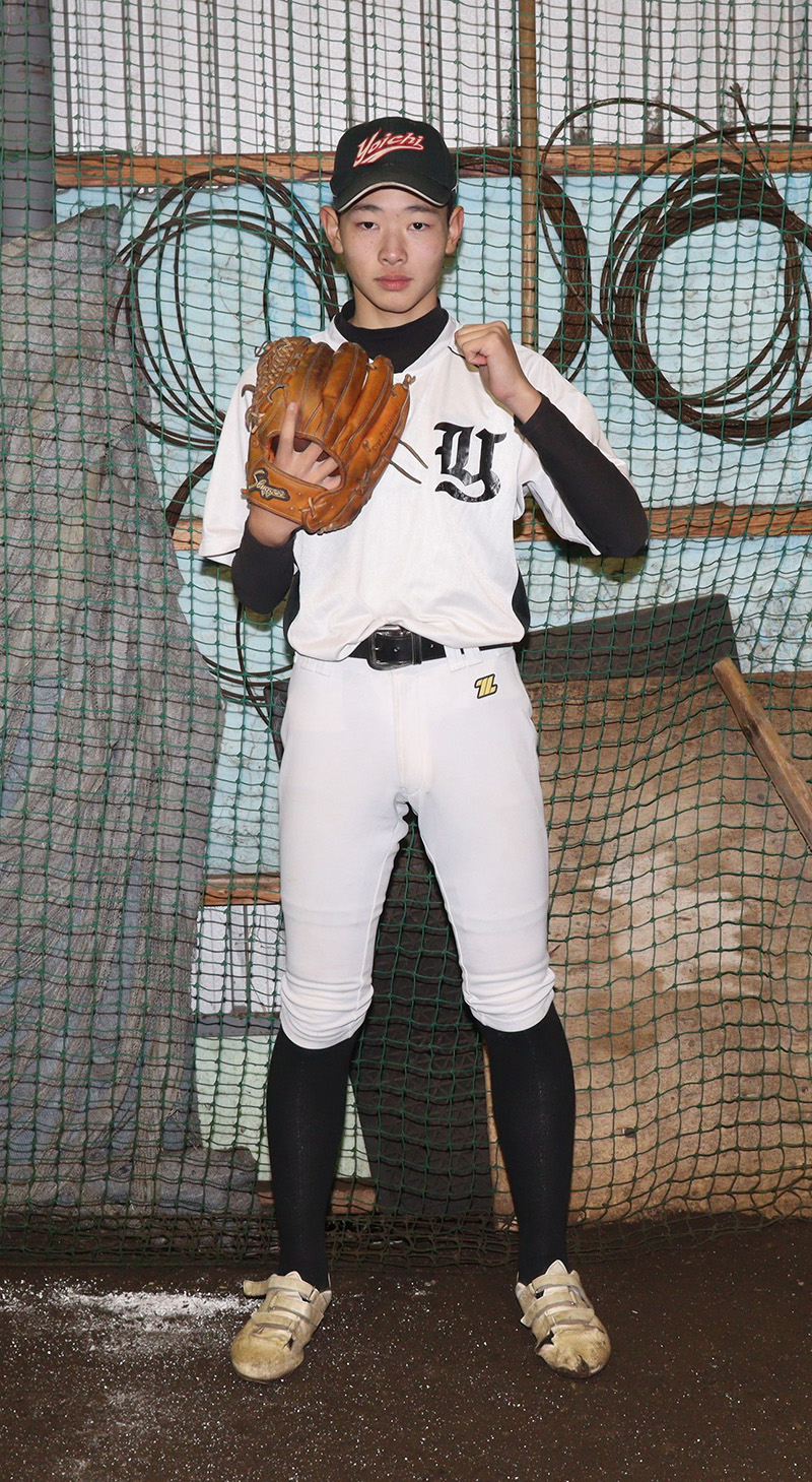 竹内投手（余市）