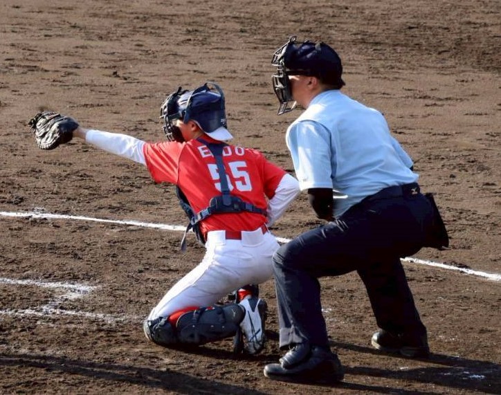 遠藤捕手（北海道選抜）