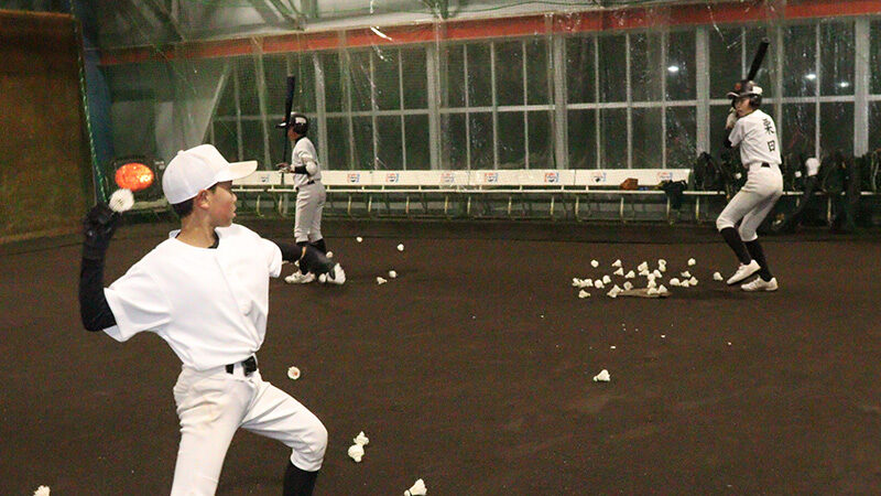 【出没】空知滝川リトルシニア、冬の平日練習に見る現在地 