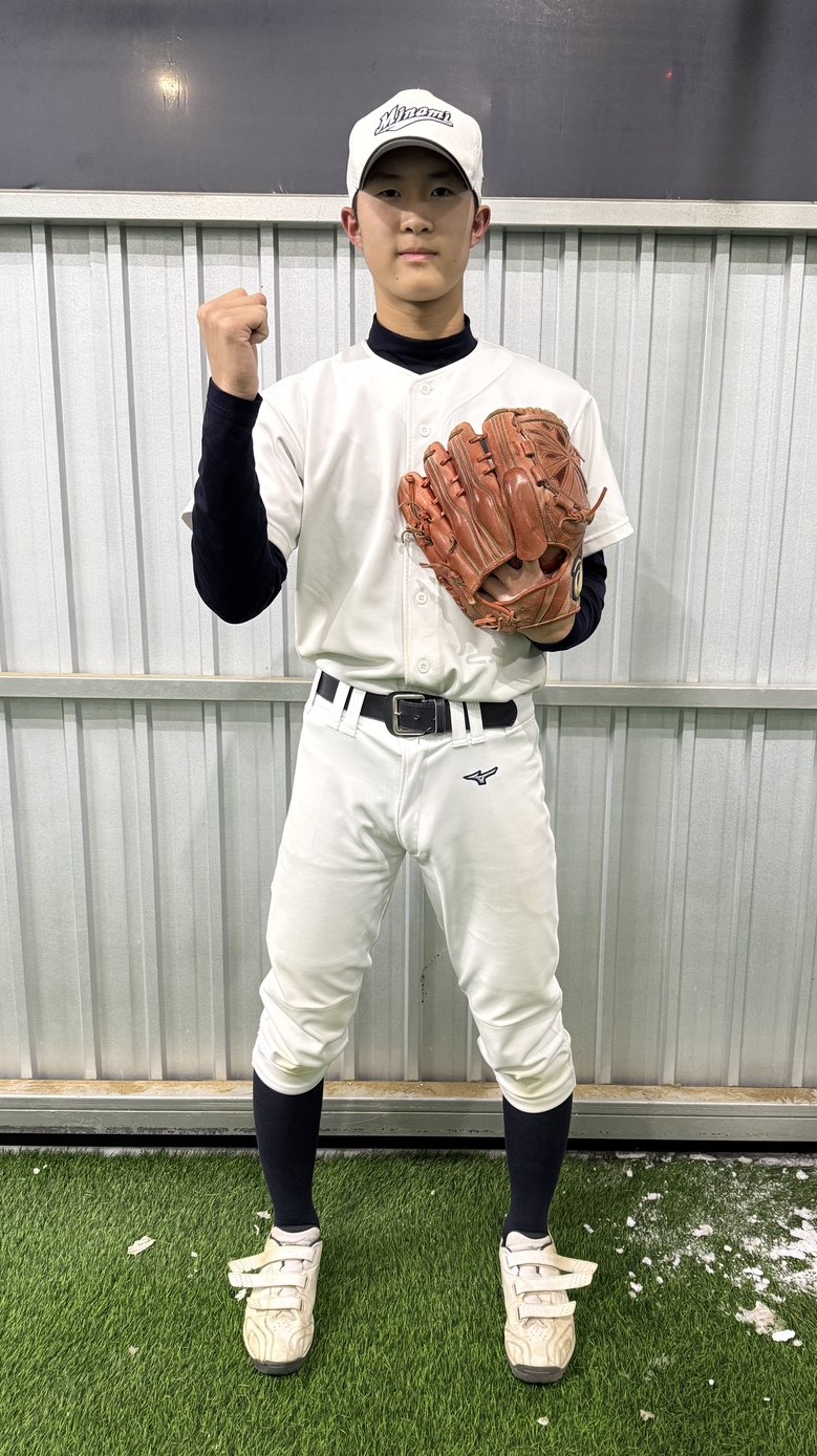 堀田投手（札幌南リトルシニア）