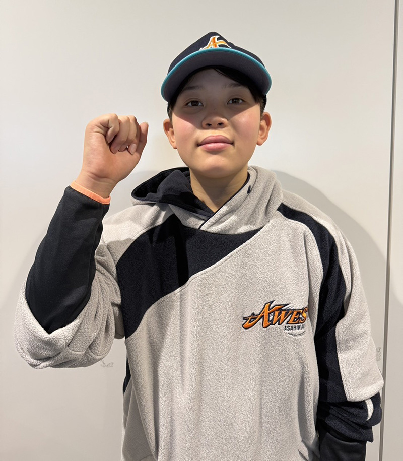 大野主将（旭川west選抜）