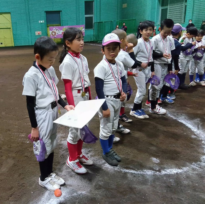 優勝の札ちび野球クラブ