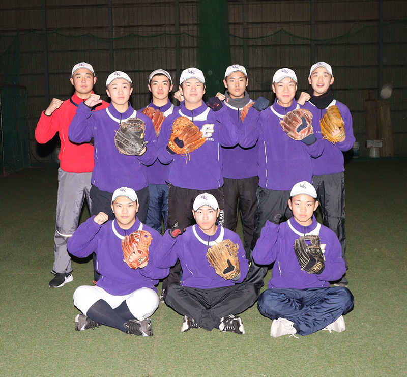 高校に向けトレーニングを続ける3年生（千歳リトルシニア）