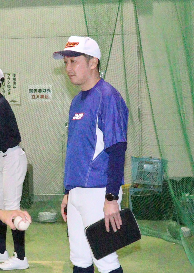 今野監督（旭川北稜球団）