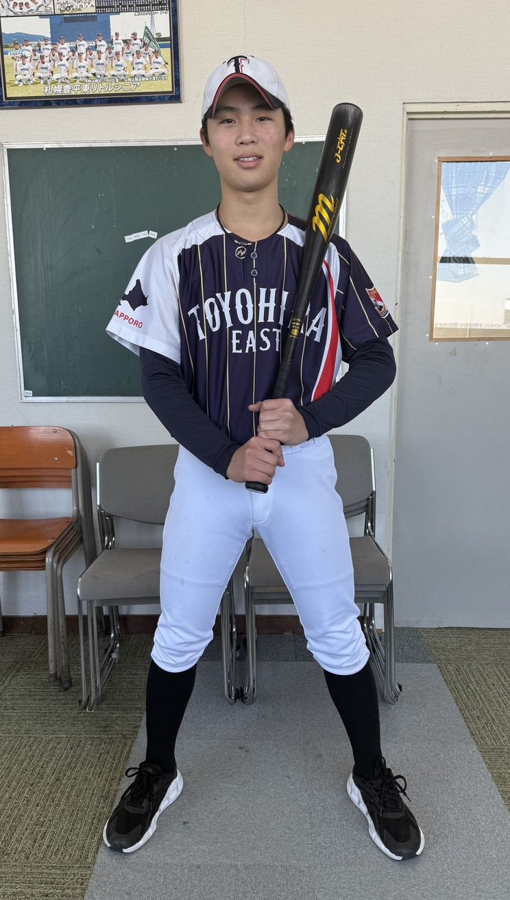 佐々木選手（札幌豊平東リトルシニア）