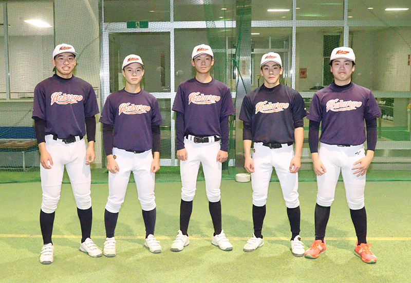 卒団した3年生（旭川北稜球団）