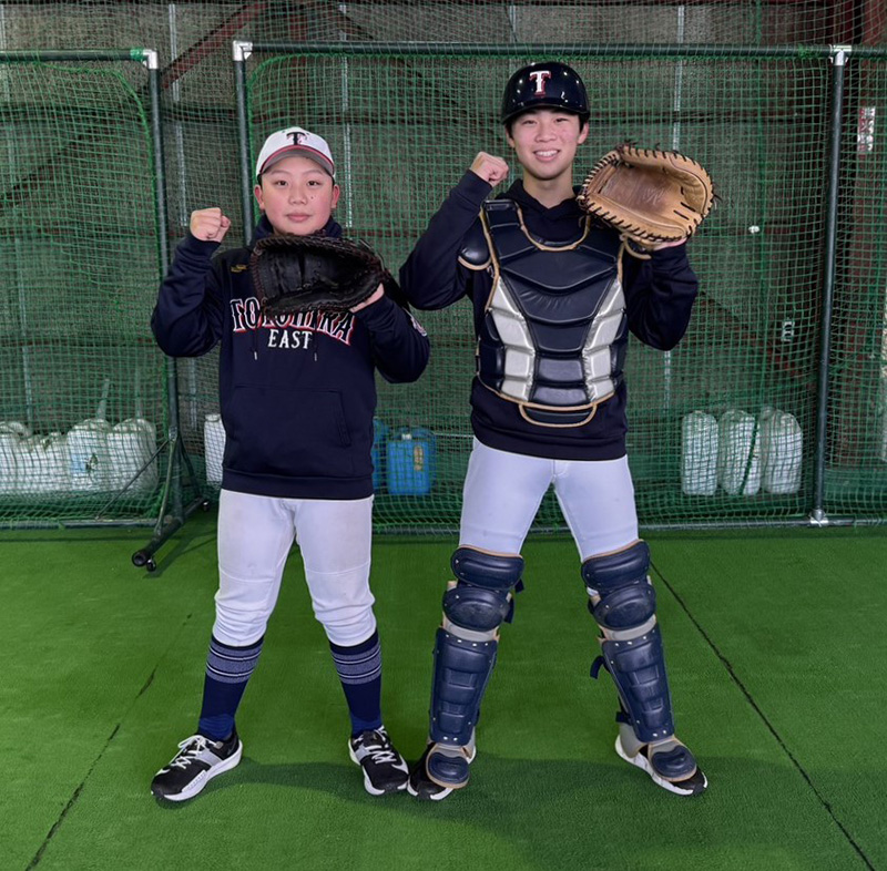 捕手（札幌豊平東リトルシニア）