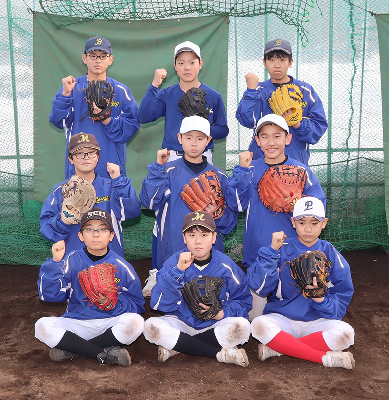 新入団員の6年生（札幌ボーイズ）