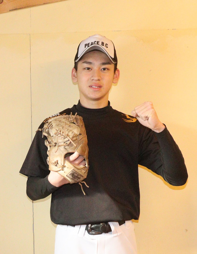 籏本投手（ピースベースボールクラブ）