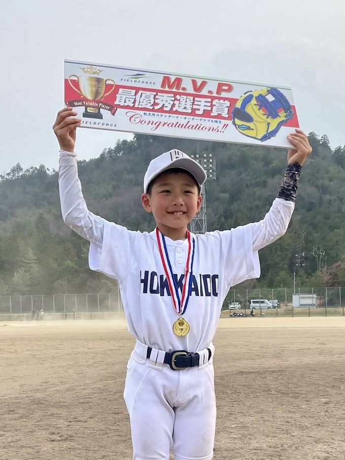 MVPを見事受賞した白石選手