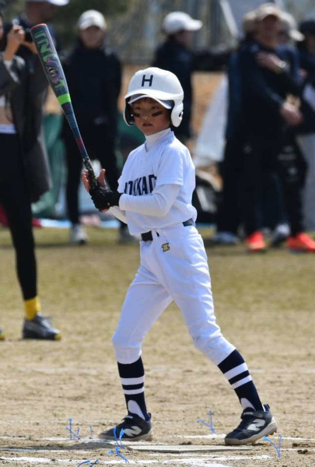 イトオーバーを放った大友選手