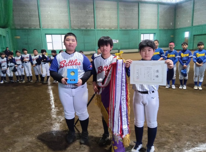 優勝した深川一已バトルズ