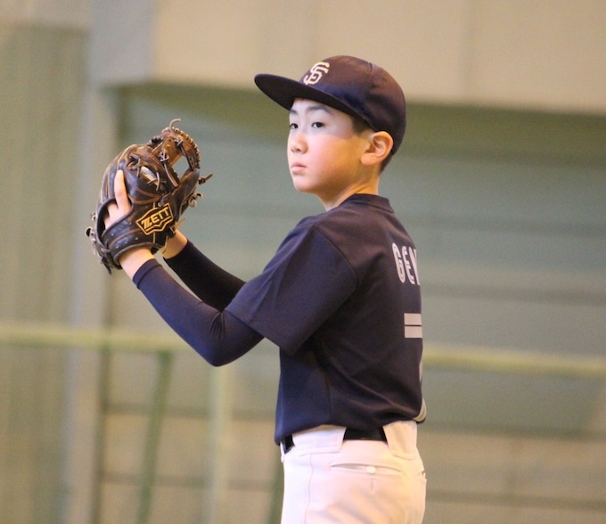 長谷川選手(空知ファイヤーズ学童部)
