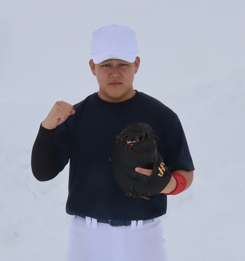 吉田悠太主将（札幌栄リトルシニア）