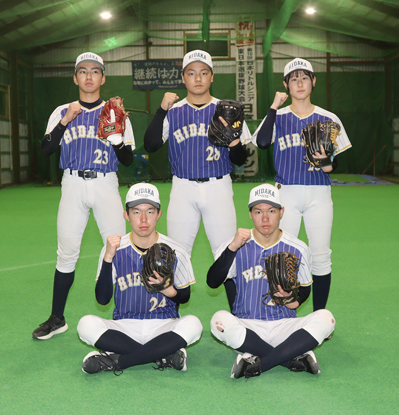 四月から高校生となる3年生（日高リトルシニア）