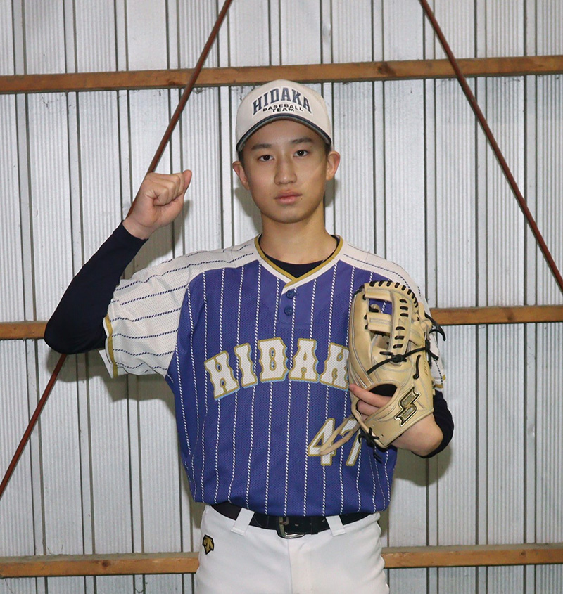 奥山選手（日高リトルシニア）