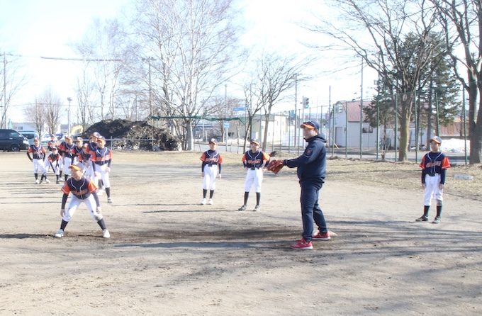 実戦練習を重ねる柏ホエールズ