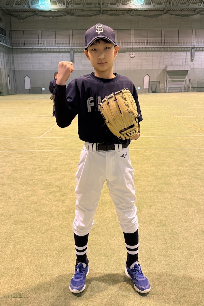 宮田選手（空知ファイヤーズ学童部）