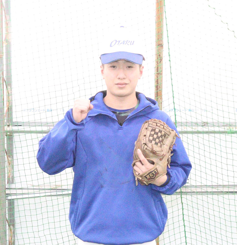 山口颯大選手（小樽リトルシニア）