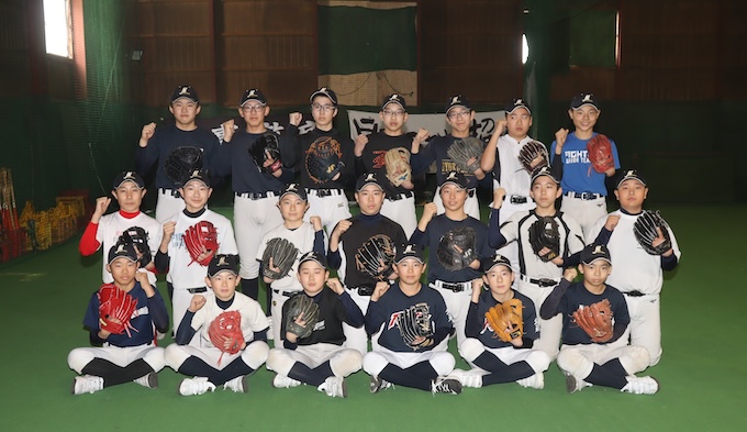 新入団員の新1年生（札幌北リトルシニア）