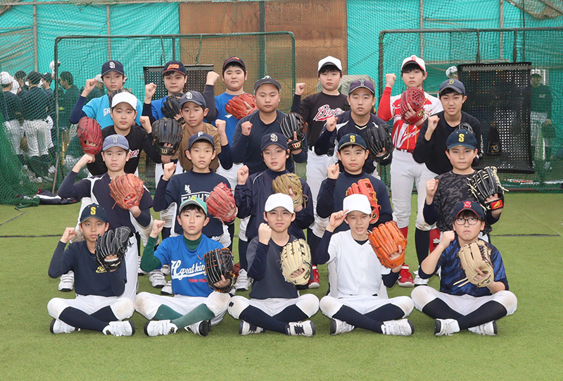 新入団員の新1年生（札幌栄リトルシニア）