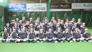 旭川西リトルシニア、冬を越え春へ 