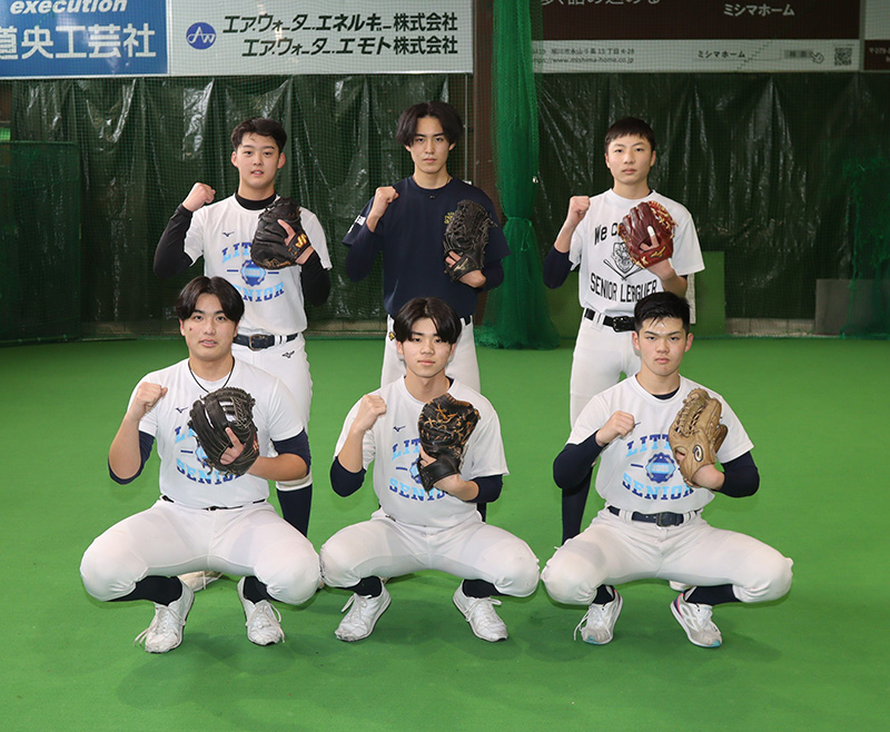春から高校野球に挑む3年生（旭川西リトルシニア）