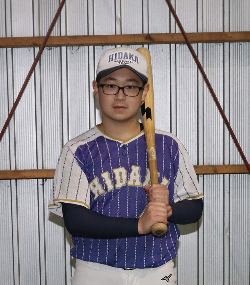 梅木選手（日高リトルシニア）