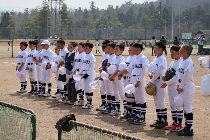 準々決勝の試合前