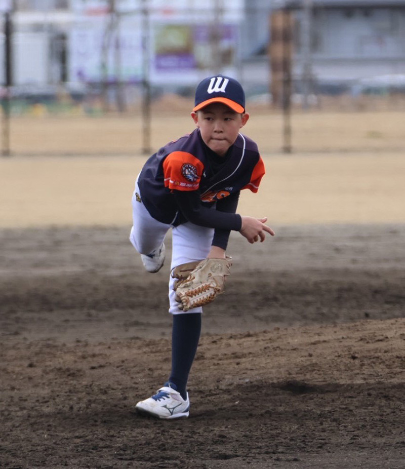 準決勝リリーフした澤田投手（柏ホエールズ）
