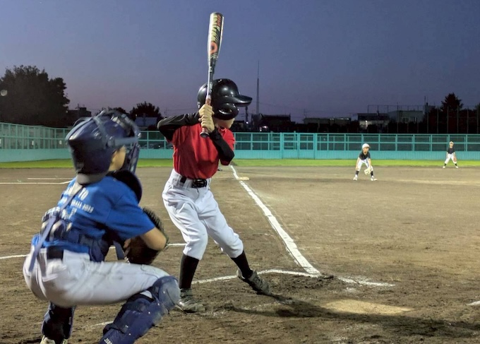 昨年行われた、SUNYON BASEBALL より