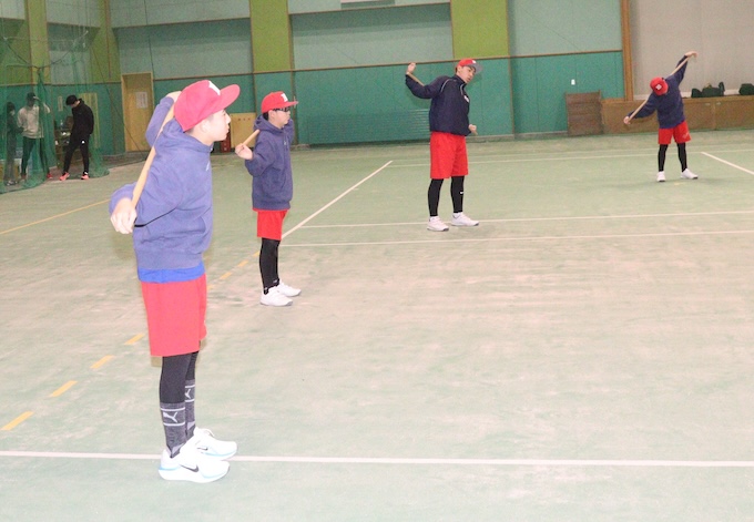 ウォーミングアップするとかちインディーズナイン