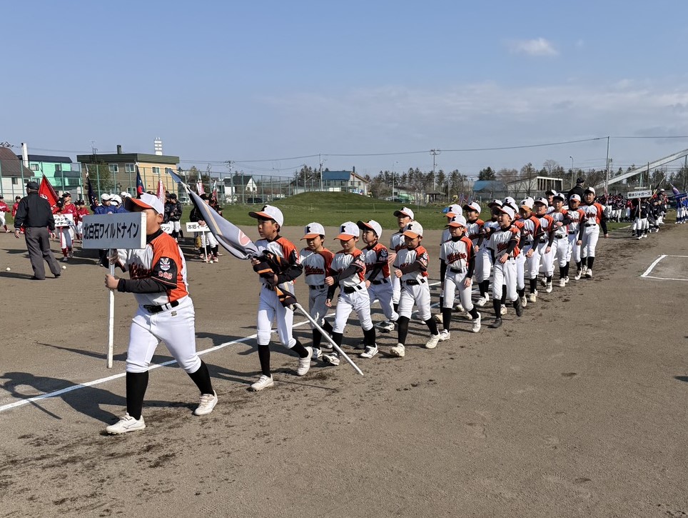 創部54年目になる北白石ワイルドナイン