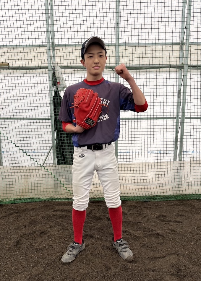 坂野隼汰投手（札幌白石ポニーリーグ）