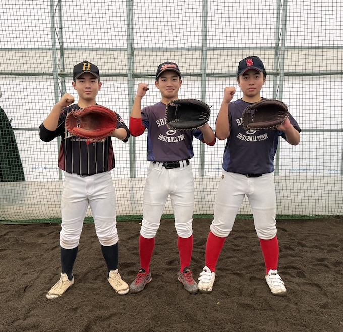 捕手（札幌白石ポニーリーグ）