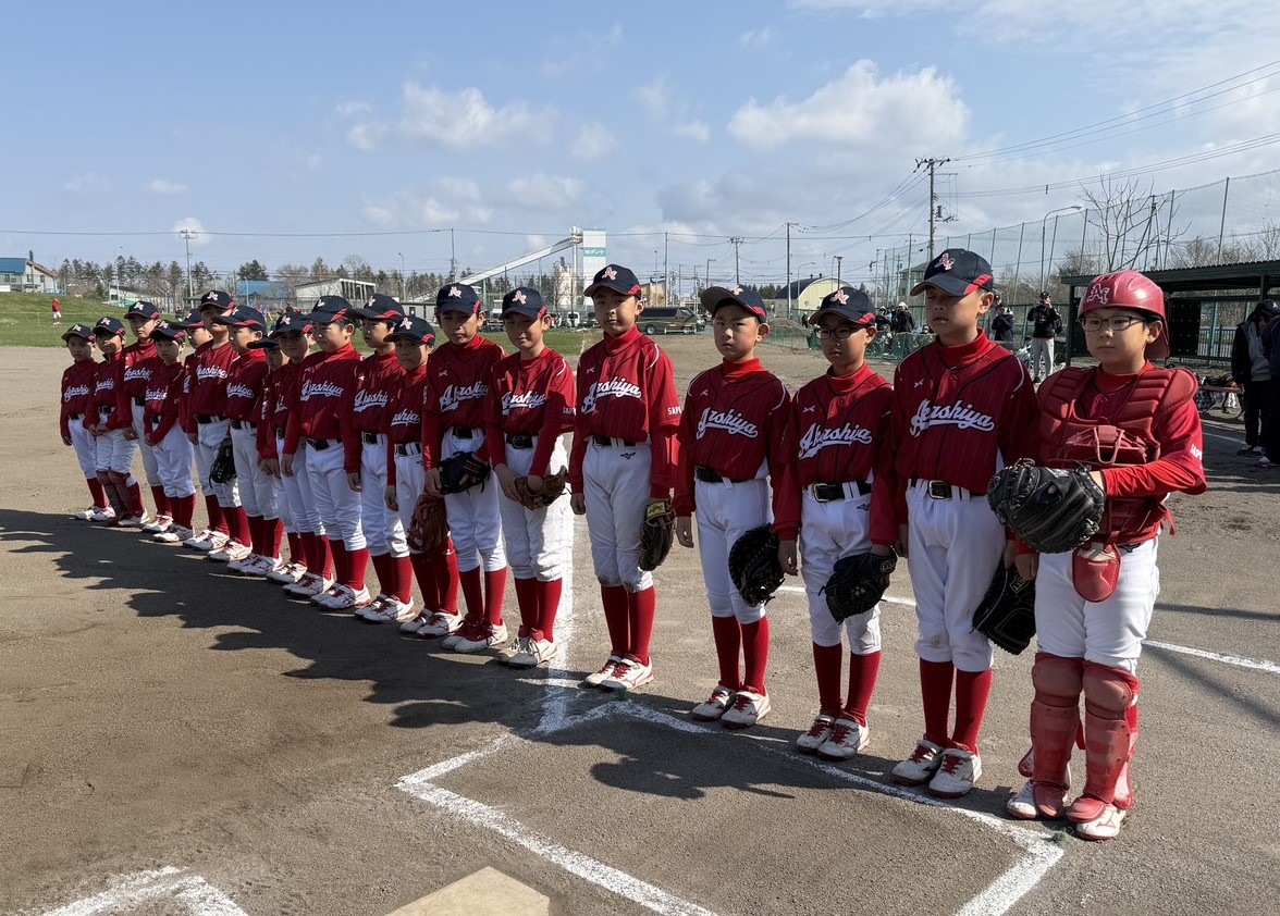 開幕ゲームに挑んだアカシヤファイヤーズ