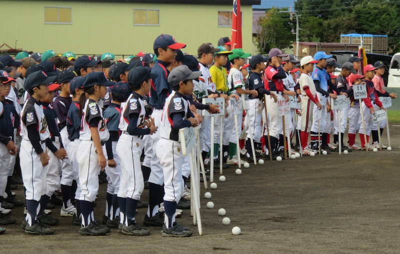 東区秋季少年野球大会（2017年当時のもの）