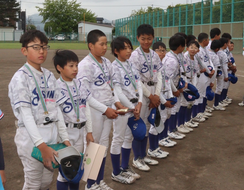 決勝まであっぱれの躍進で勝ち上がってきた新陽スターズ