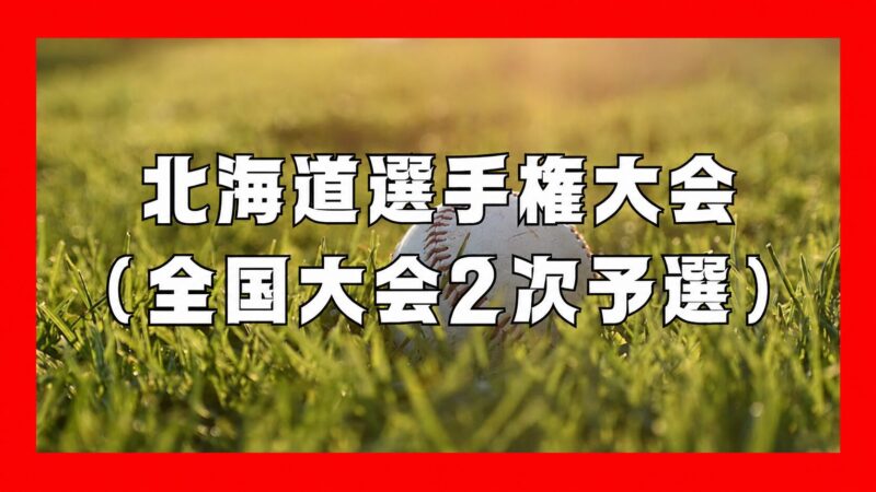 苫小牧ボーイズが北海道王者　各全国・地区大会の代表チーム決まる 